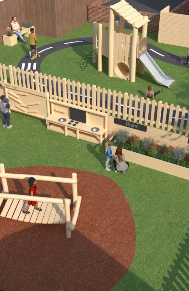 Przedszkole w Birkenhead, Anglia